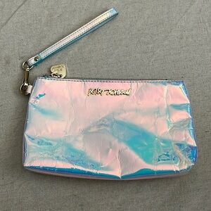 Betsy Johnson Fluorescent Clutch Wristlet